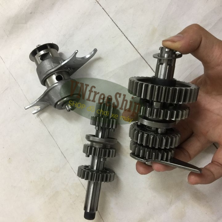 Bộ hộp số xe dream - wave, phụ tùng xe máy siêu rẻ