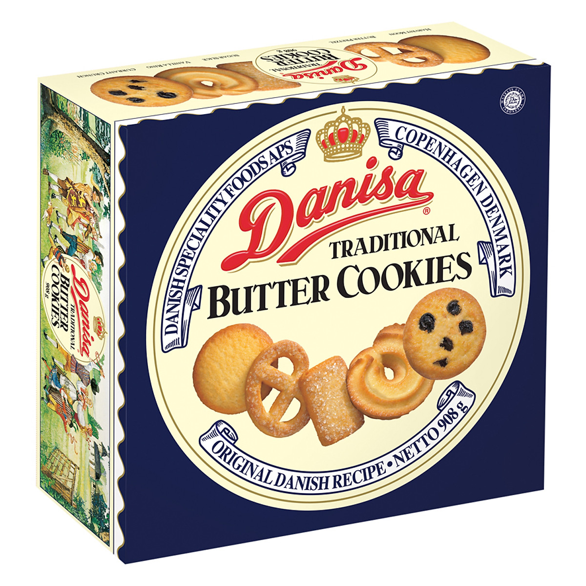 Combo 2 Bánh Quy Bơ Danisa Size Đại Hộp 908G (Date Mới)
