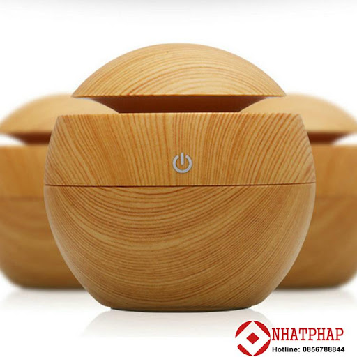 Máy xông tinh dầu gỗ nhỏ gọn