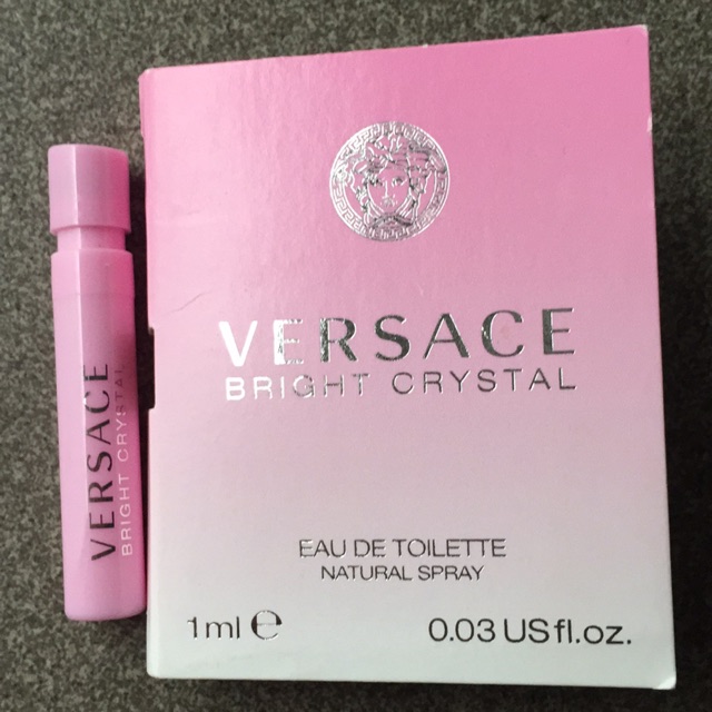 Vial Nước Hoa Veersace Bright Crystal EDT