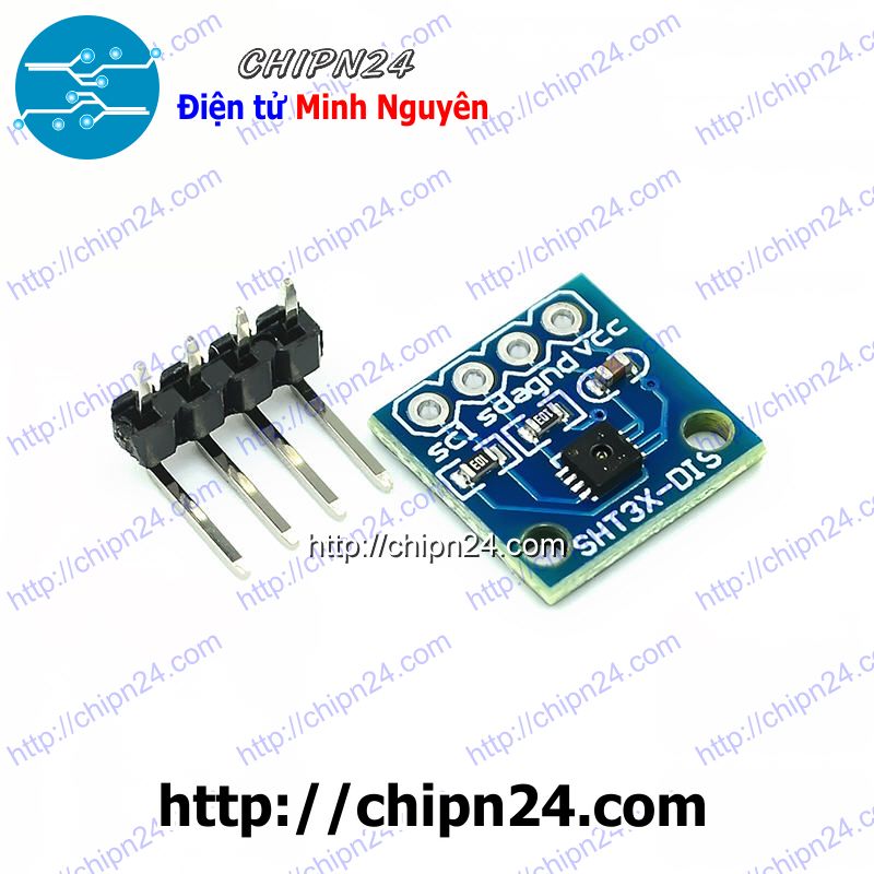 Module cảm biến độ ẩm & nhiệt độ sht30, giao tiếp i2c