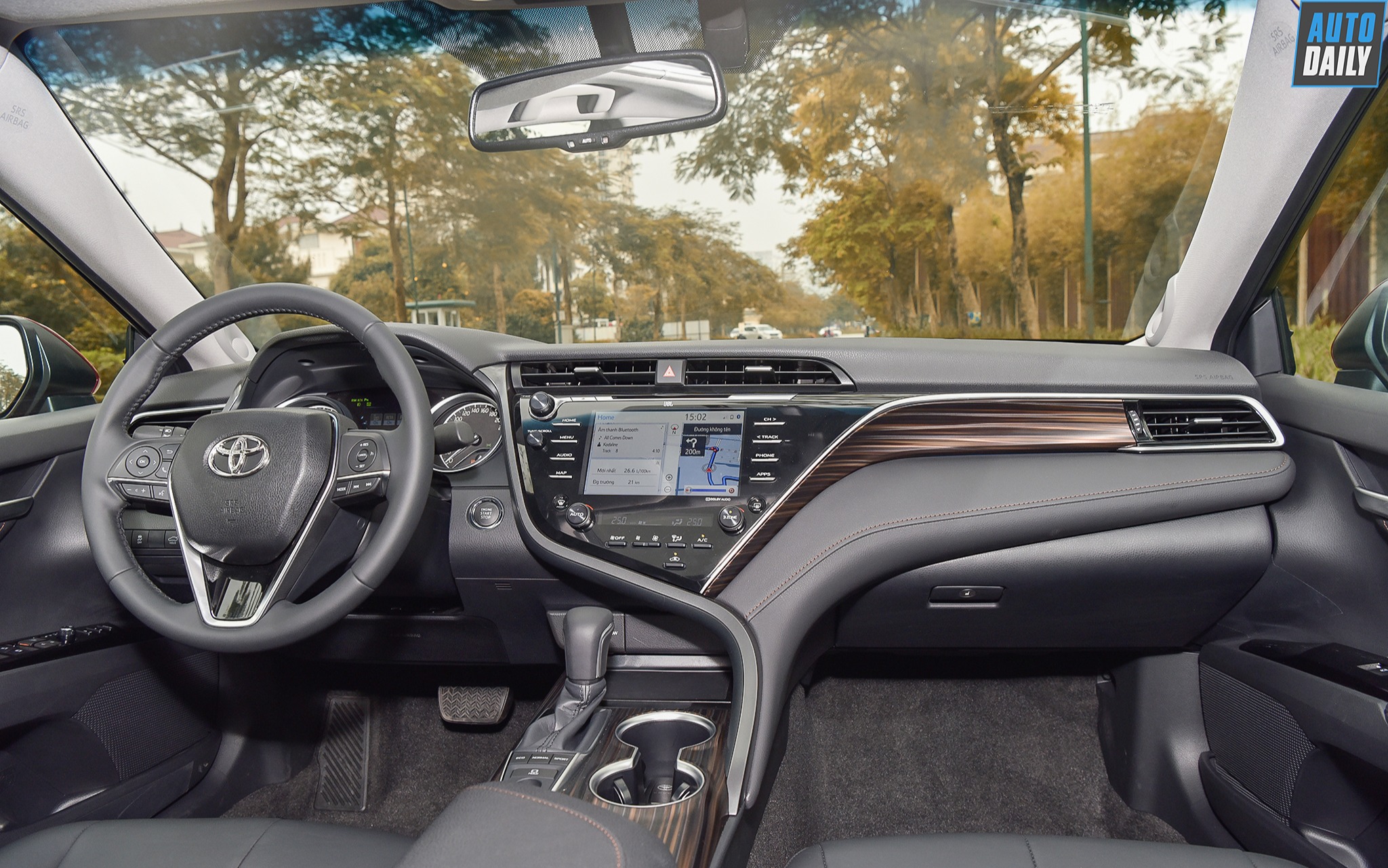 CAMRY 2.5 2019 - 2020: Cường lực màn cảm ứng