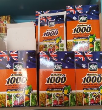 Phân bón lá Amino 1000 - hộp 10 gói