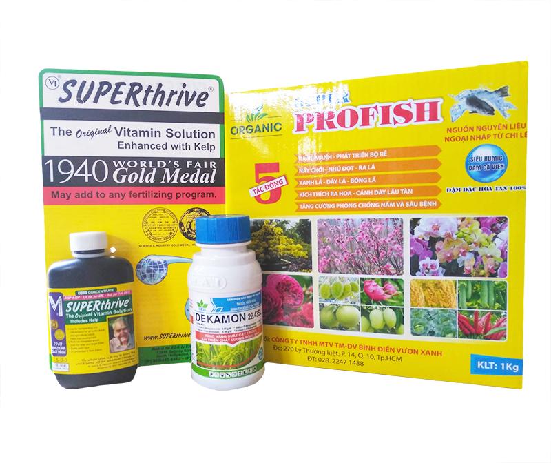 Combo Tam Ngoc fertilizers for orchids and rose