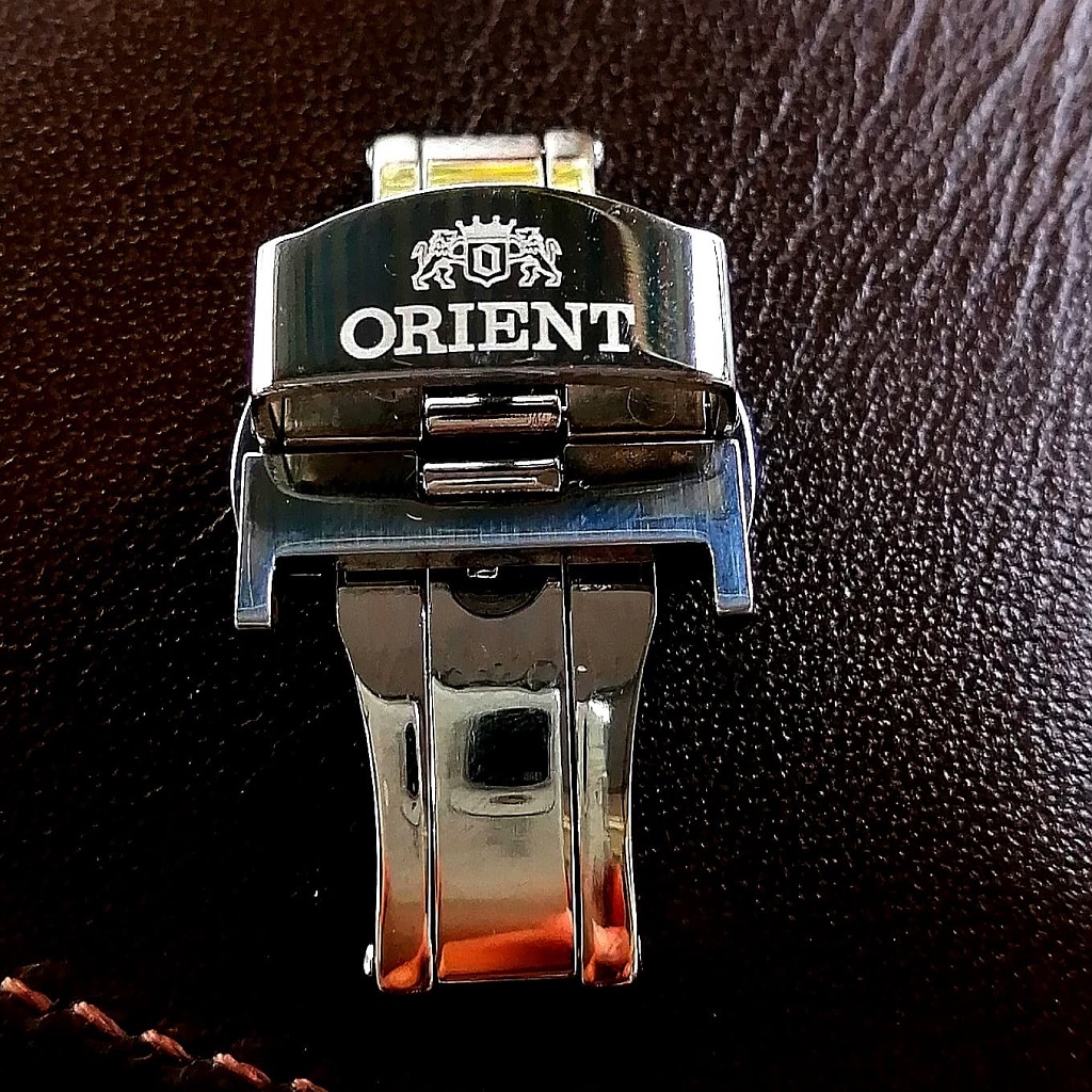 Khóa bướm đồng hồ Orient (khắc logo CNC)