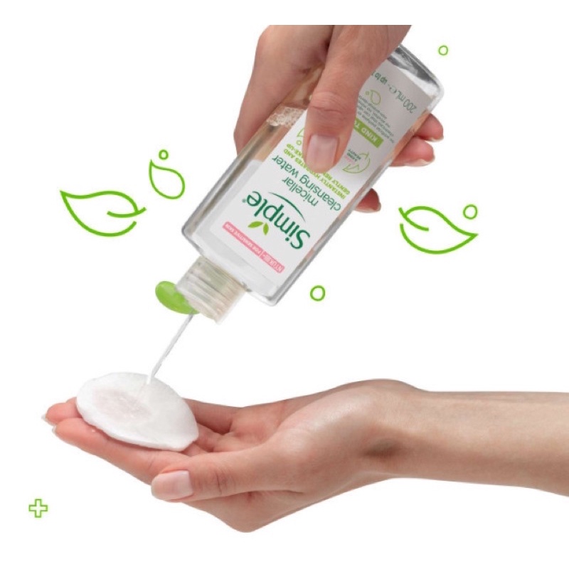 [Hàng tặng không bán - HB Gift] Combo 2 Bông tẩy trang Simple