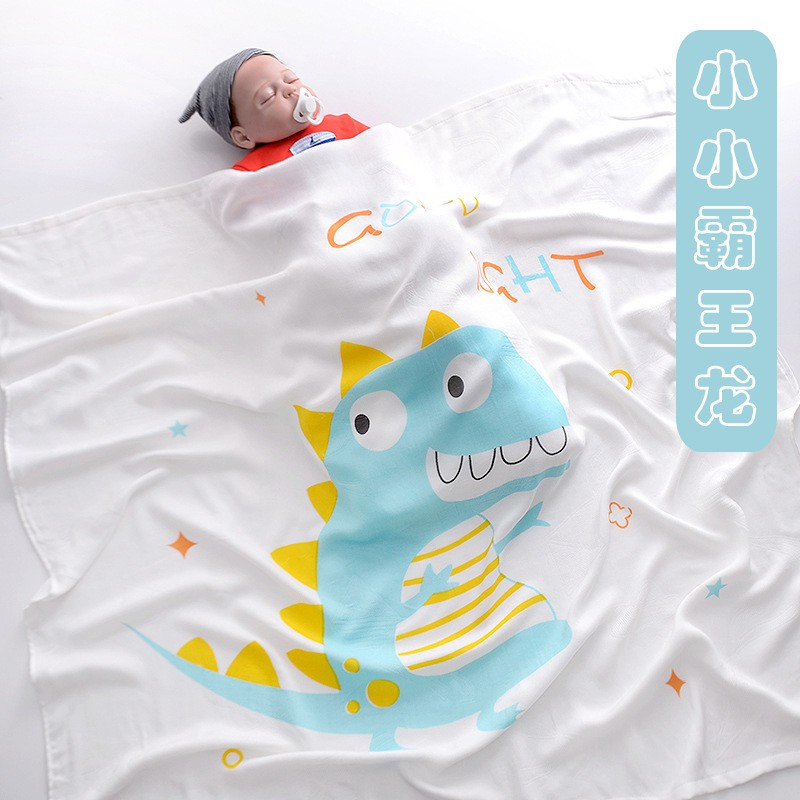 Chăn lụa aden siêu mềm mát chất cotton lụa cho bé