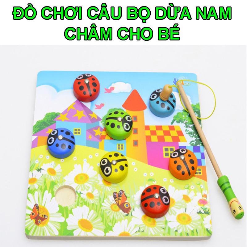 Bộ Đồ Chơi Câu Bọ Dừa Nam Châm