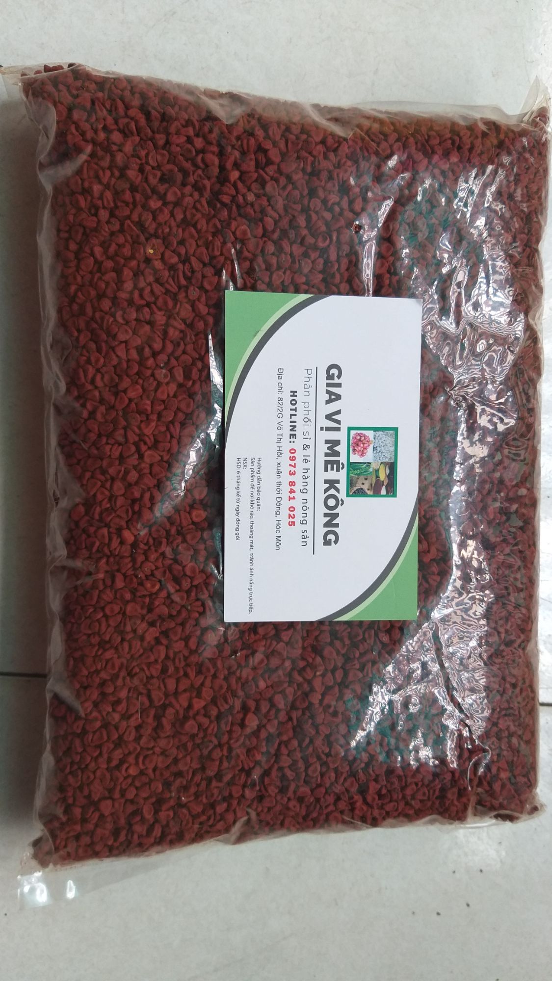 Hạt màu - Hạt cà ri - Hạt điều 300gr