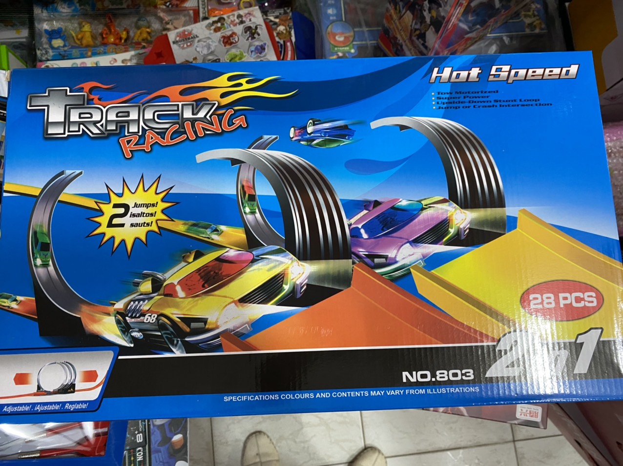 Combo Đồ chơi đường ray xe - track racing super car