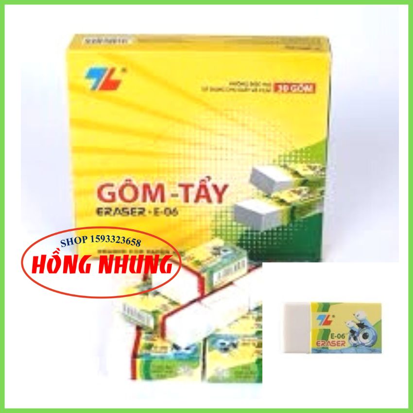 [ Mới]  1 Viên Gôm/ Tẩy Tl-E06 / TP- E09