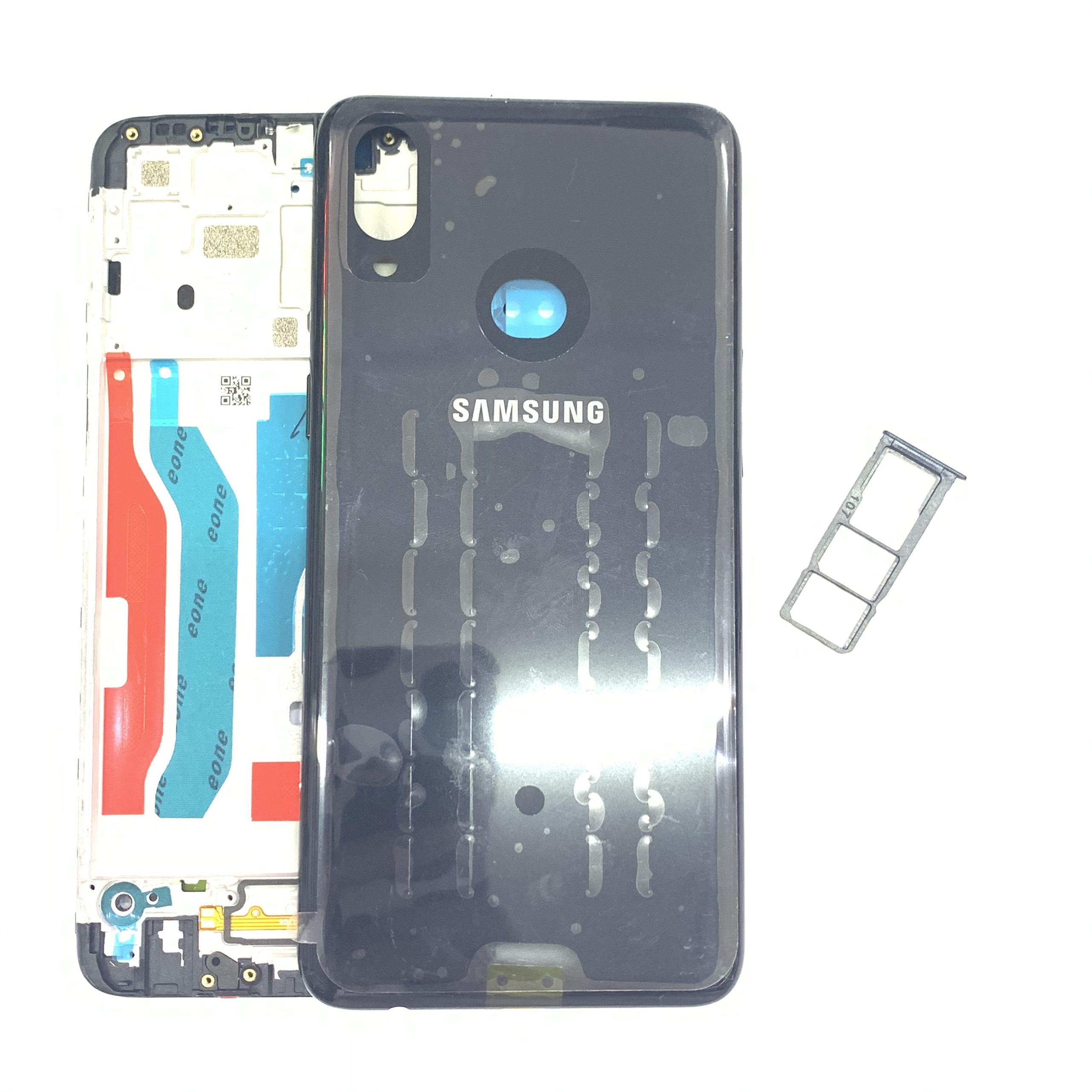 VỎ SƯỜN + KHUNG MÀN HÌNH SAMSUNG A10S ZIN ( FULL BỘ NÚT ,SƯỜN, LƯNG, KHAI SIM ) - TẠI LINH KIỆN NAM VIỆT
