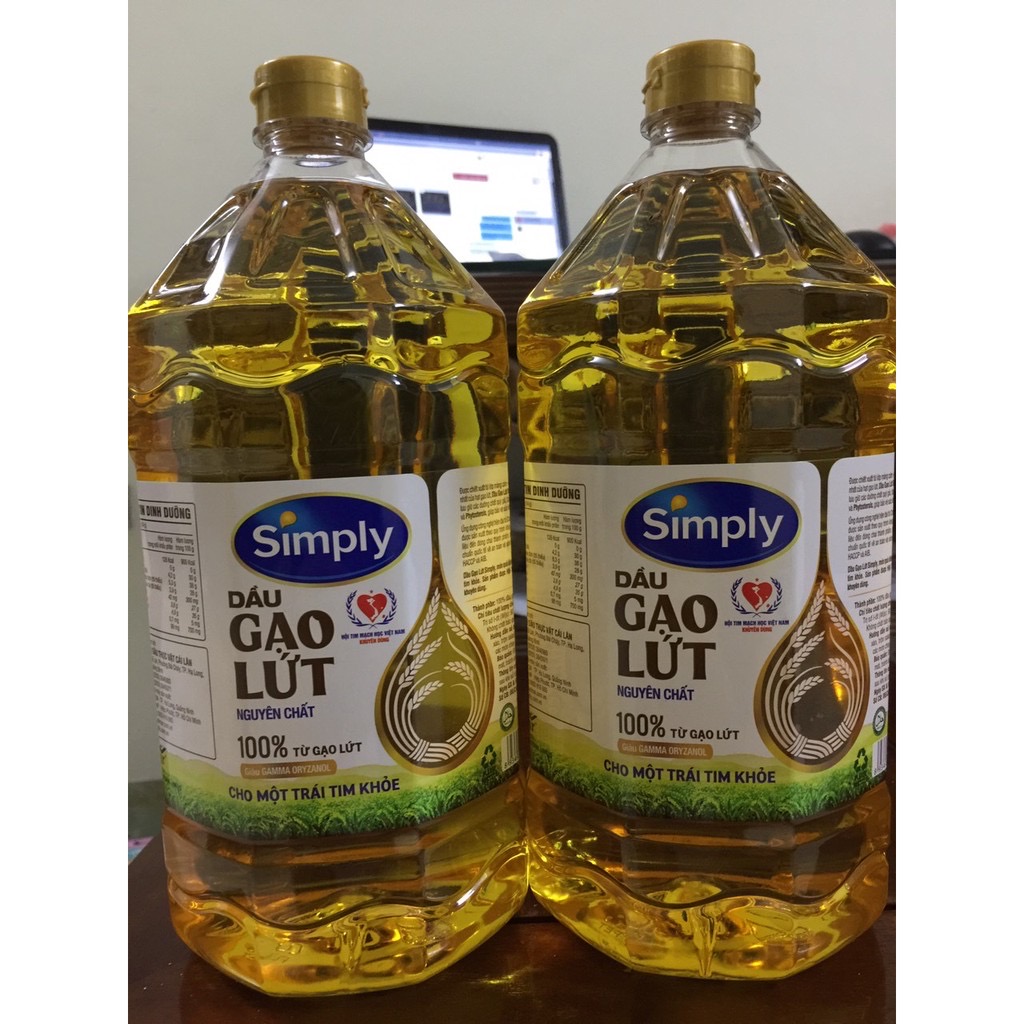 Dầu Ăn Simply Đậu Nành 2l date mới nhất