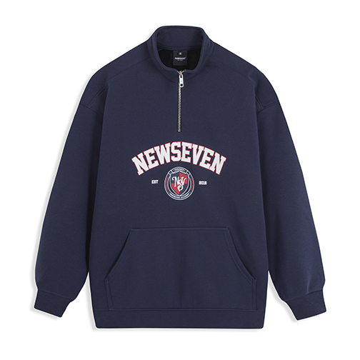 Áo Sweater Polo Zip NEWSEVEN Academy PL.109