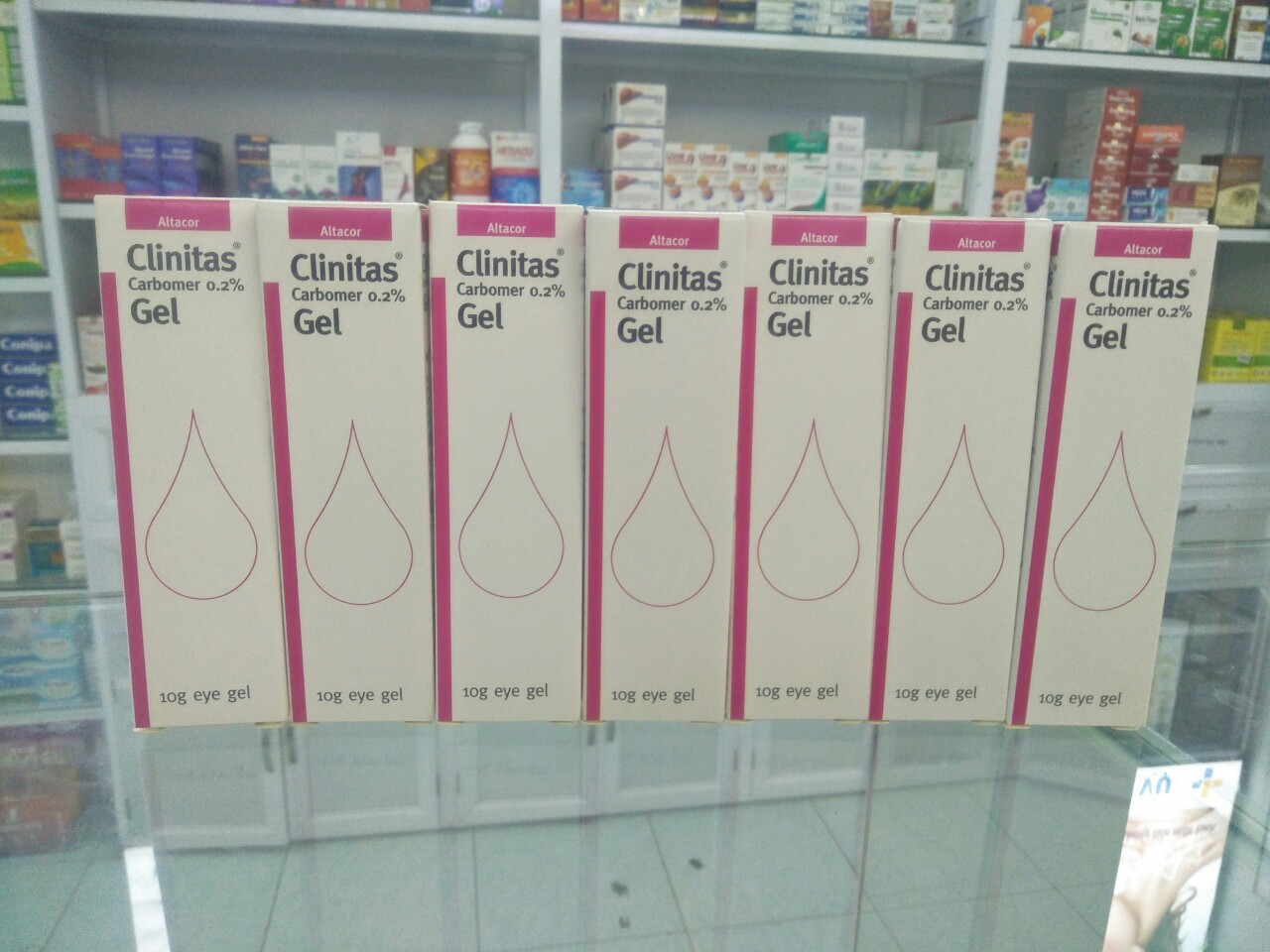 GEL TRA MẮT CLINITAS GEL 0.2% (Tuýp 10g)