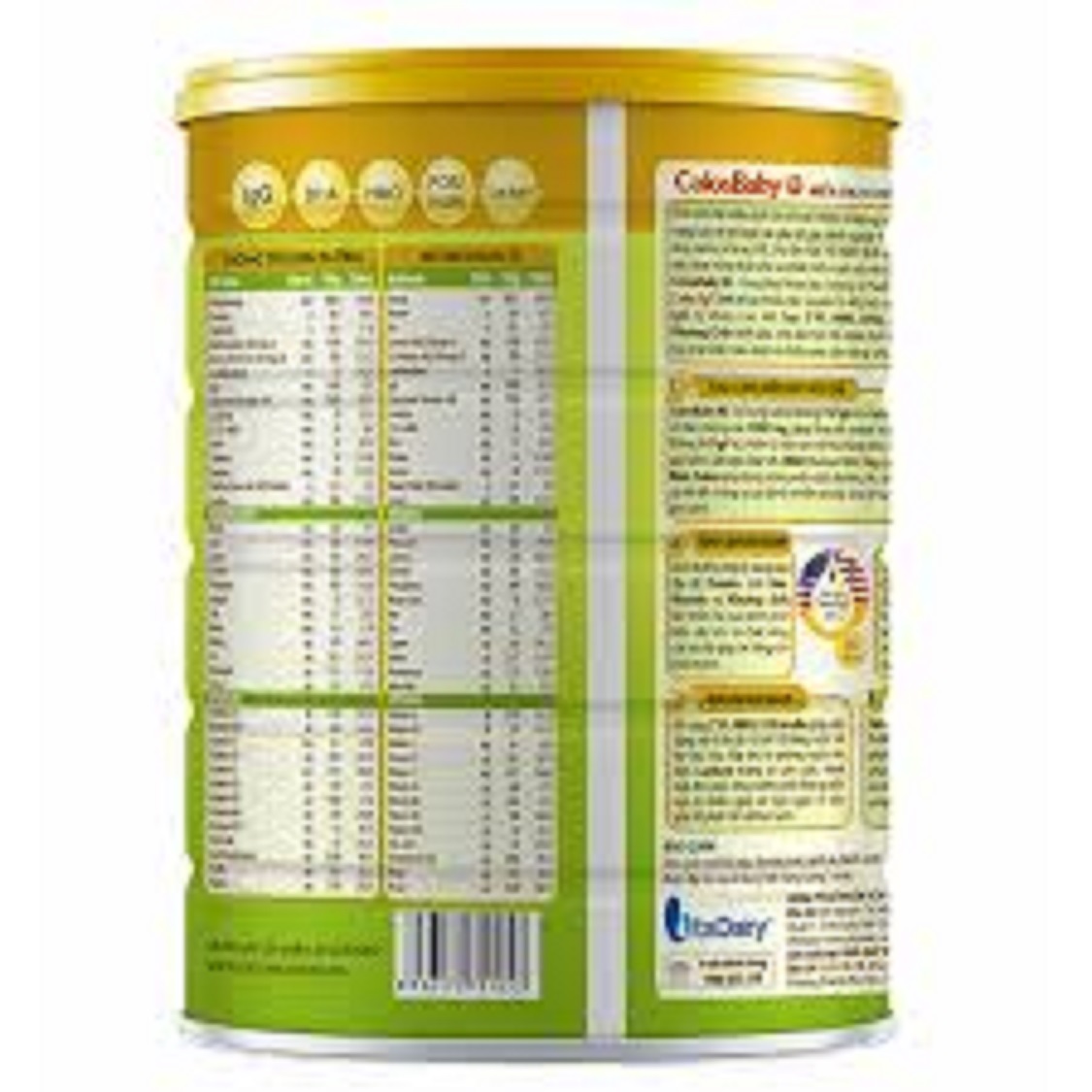 Sữa Colosbaby IQ Gold 1+800g