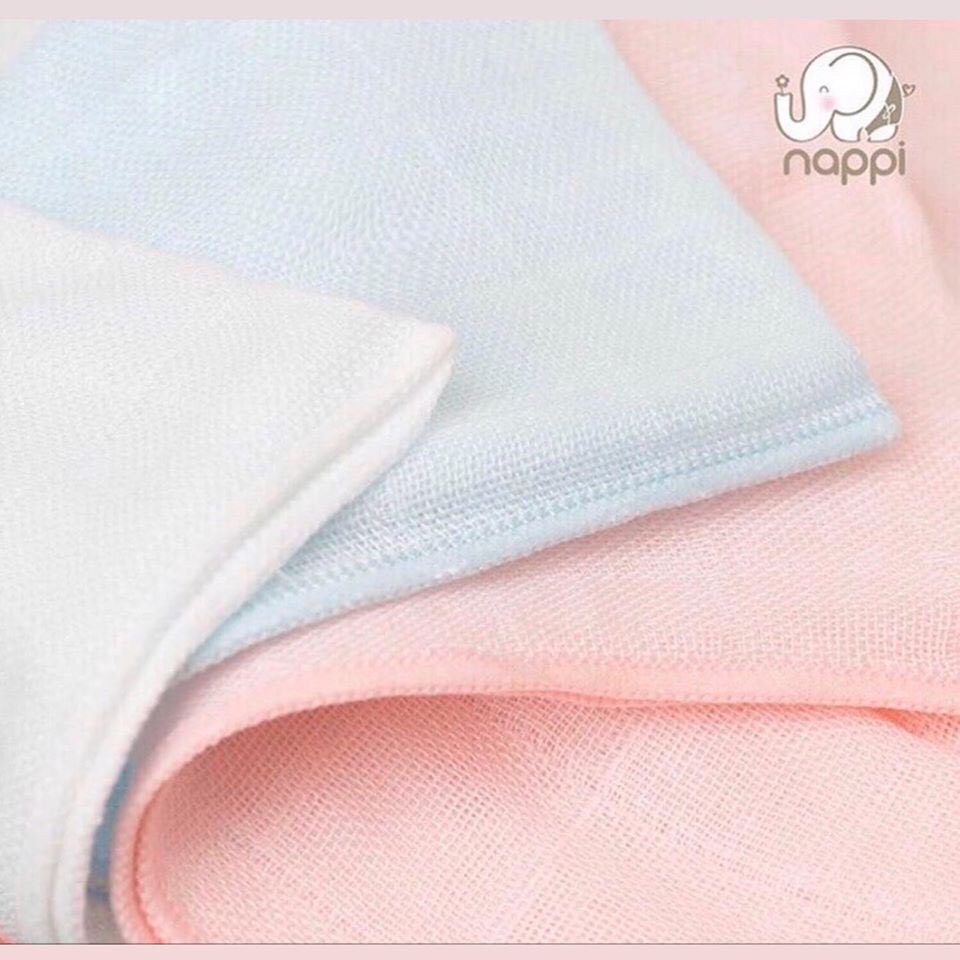 NAPPI _Khăn đa năng Sợi tre 120* 120cm ( Made in Thai Lan )