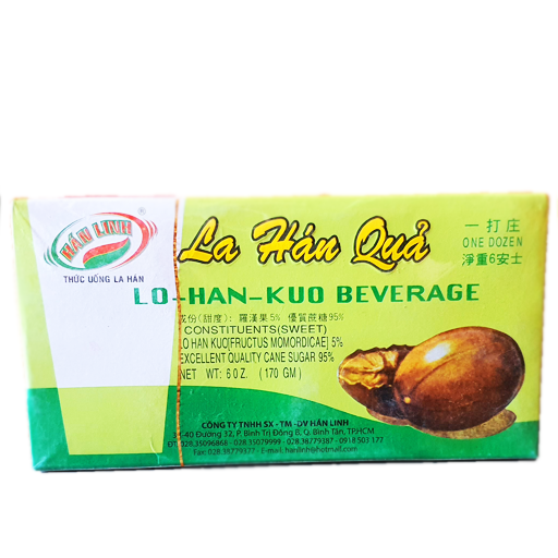 1 hộp la hán quả hòa tan hán linh loại ngon