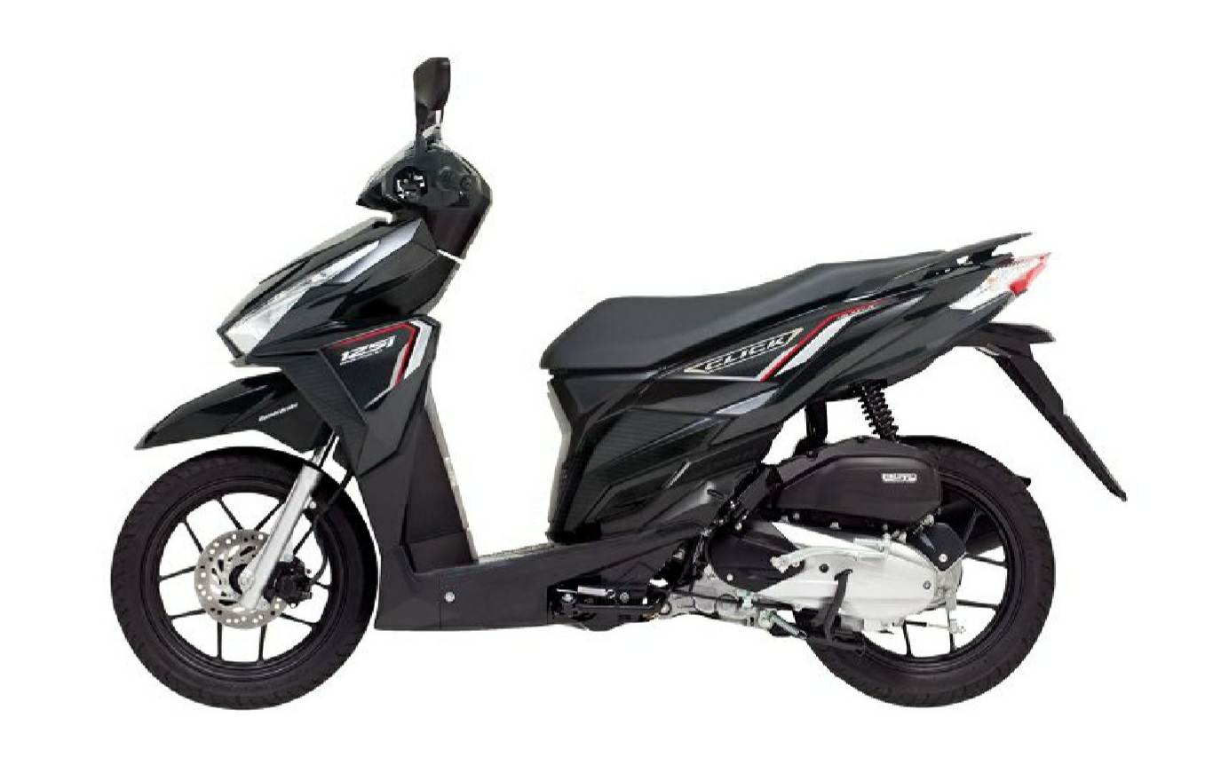 Tem rời click 125i đen chỉ đỏ dán xe đen