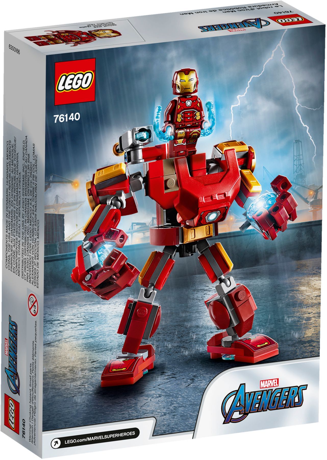 76140 LEGO Marvel Avengers Iron Man Mech - Nhân vật IRONMAN
