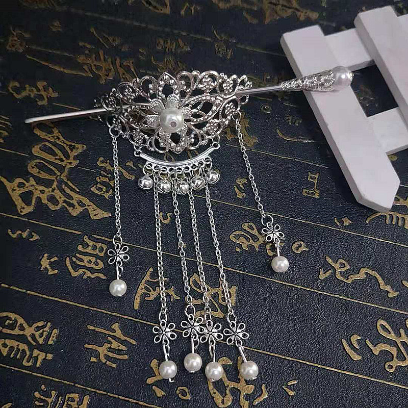 Bộ trâm cổ trang tua rua