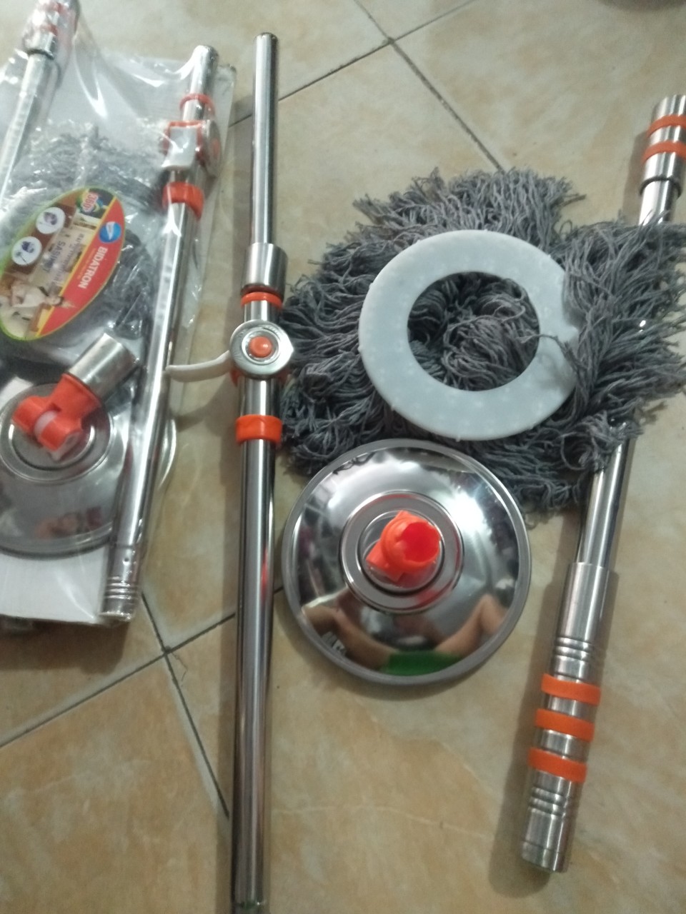 CÁN CHỔI LAU NHÀ 360 ĐỘ