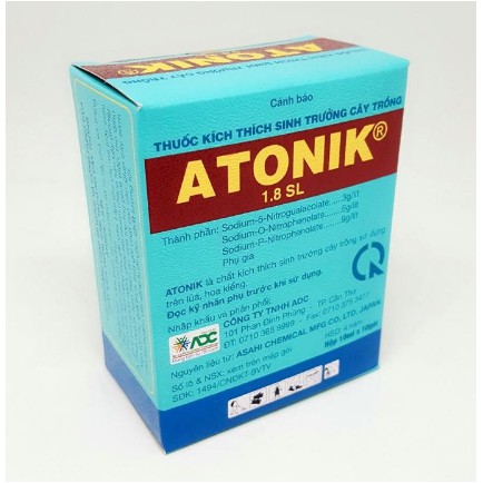 Hộp atonik 1.8 sl - phân bón lá kích thích tăng trưởng cây trồng