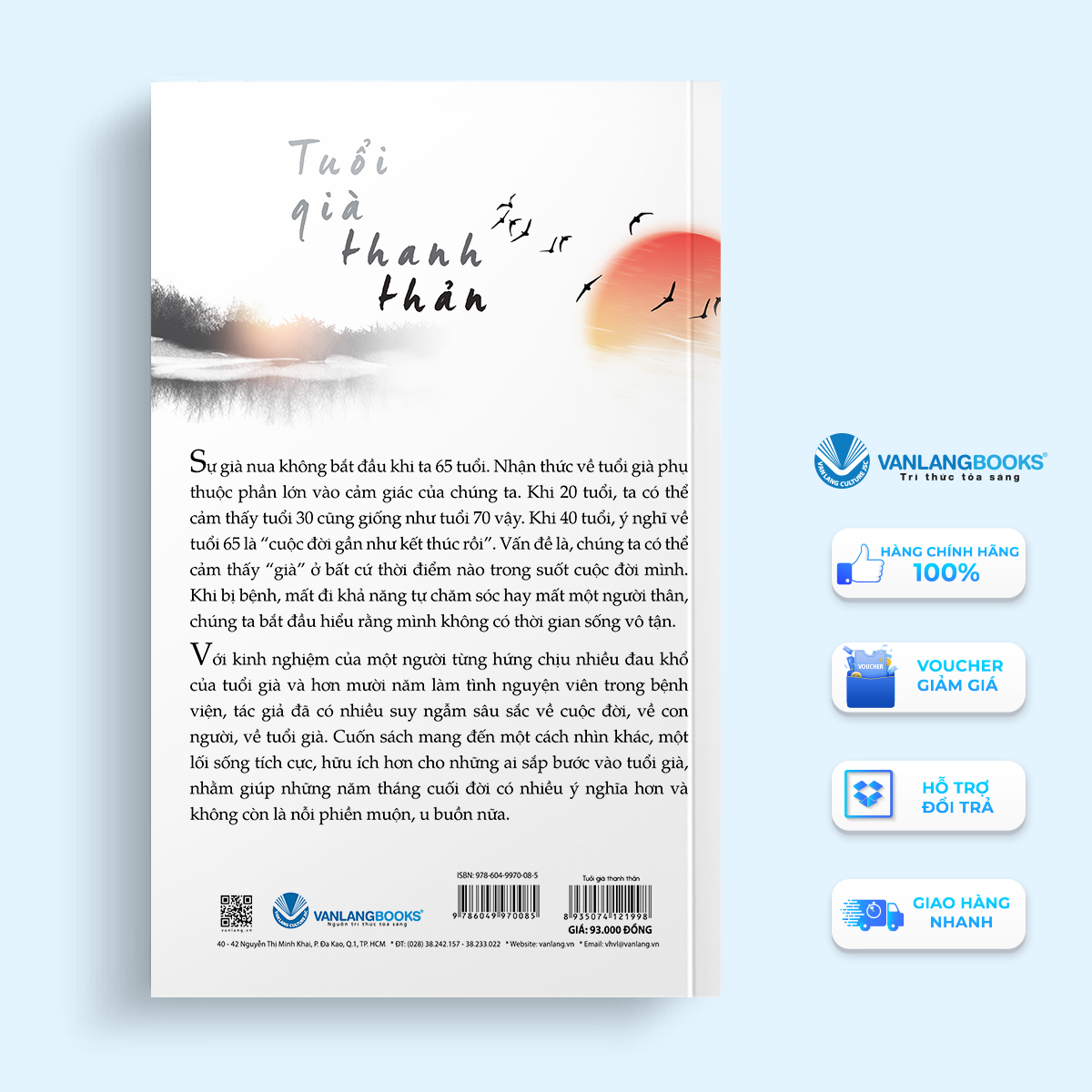 Sách - Tuổi Già Thanh Thản-Vanlangbooks