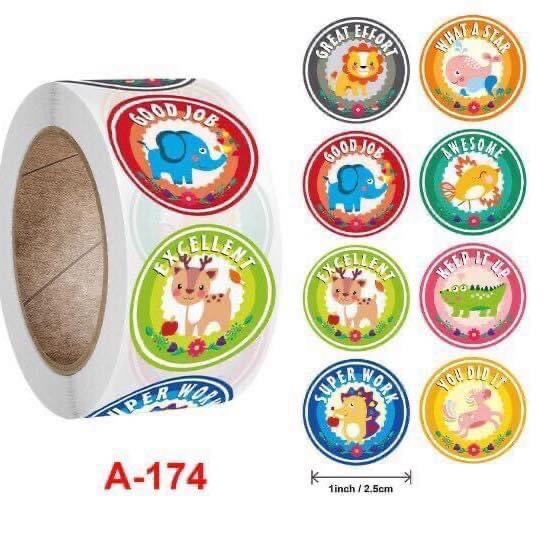 [HCM]Sticker khen thưởng cuộn