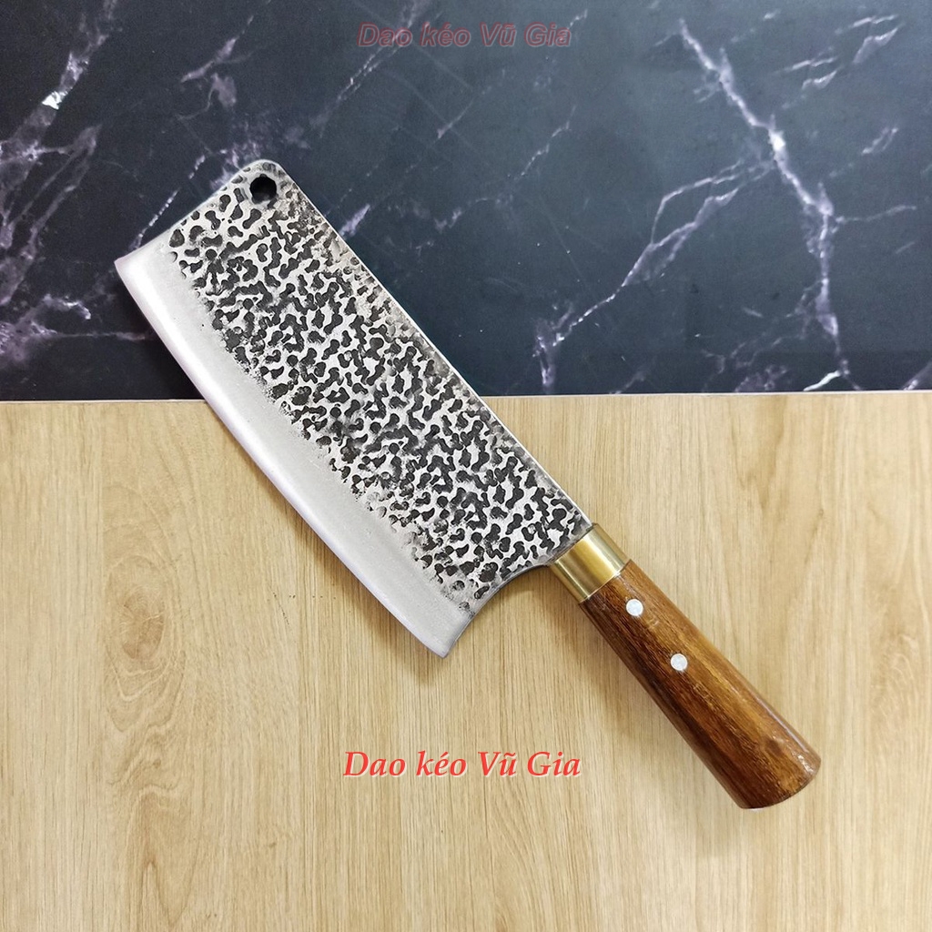 Bộ dao 9 món nhà bếp thép nhíp ô tô