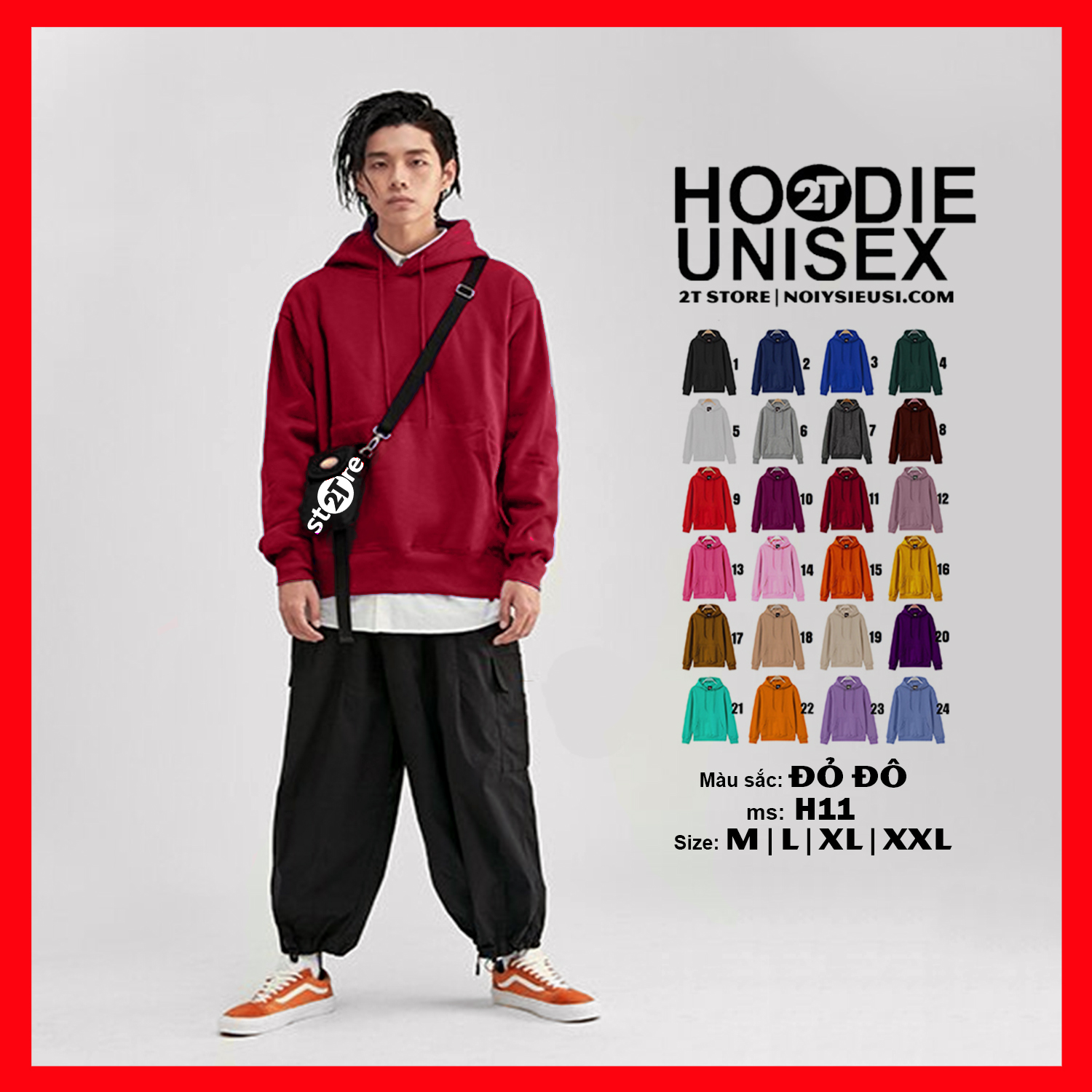 HOODIE UNISEX 2T STORE