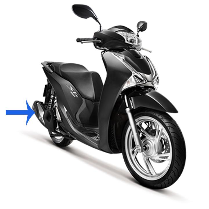 [MUA NGAY ] Ốp pô xe SH Mode siêu chất