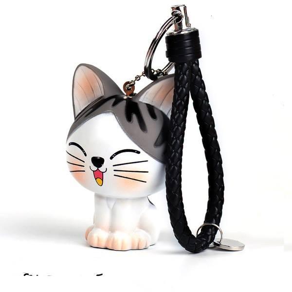 Móc khóa móc khóa hoạt hình móc khóa chibi móc khoá mèo