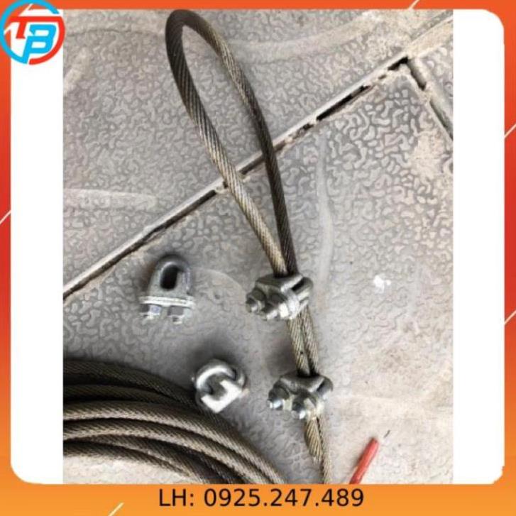 Cáp cẩu phi 6 (chống soắn lõi thép hàng đẹp )❌❌❌