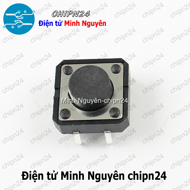 [10 cái] (F66) Nút nhấn 4 chân 12x12x6mm - HH004467