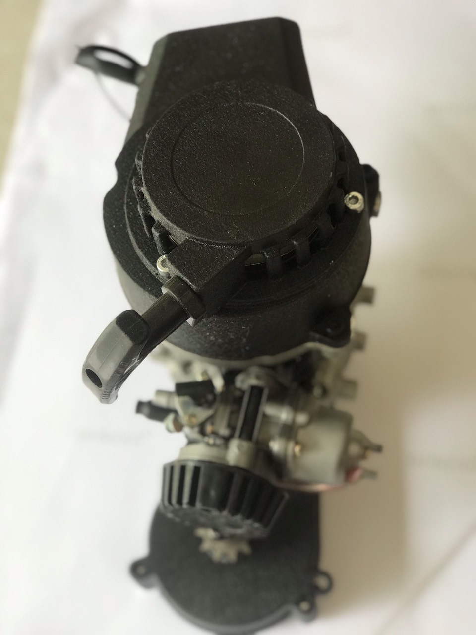 Động cơ cào cào mini 50cc - cục máy cắt cỏ 50cc