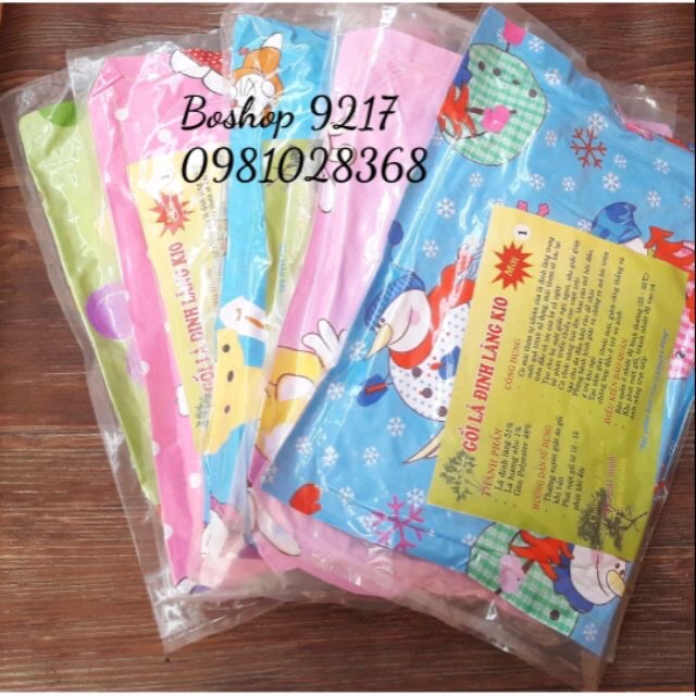 Gối đinh lăng cho bé, chống mồ hôi trộm