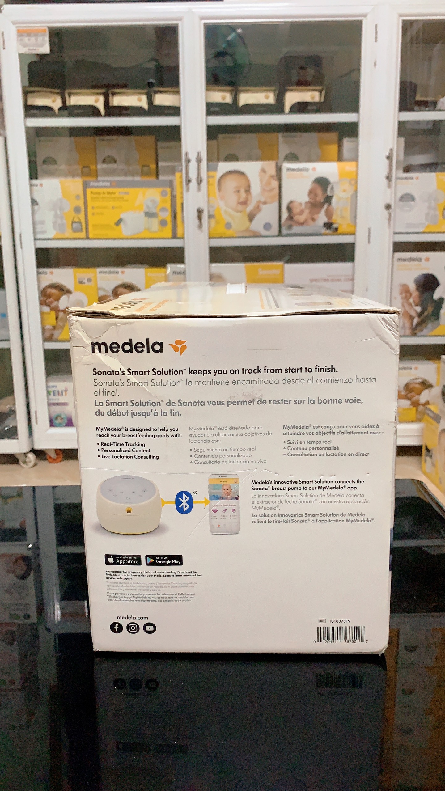 Máy hút sữa medela Sonata Flex nguyên tem