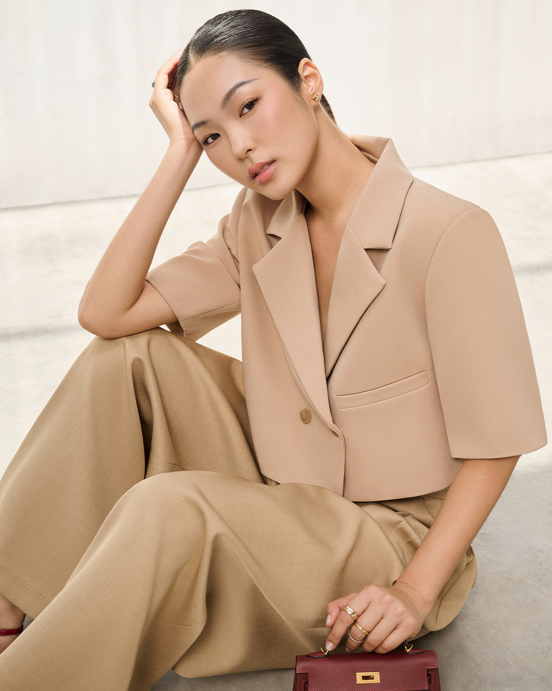 Áo blazer tay ngắn BASIC DARA BLAZER