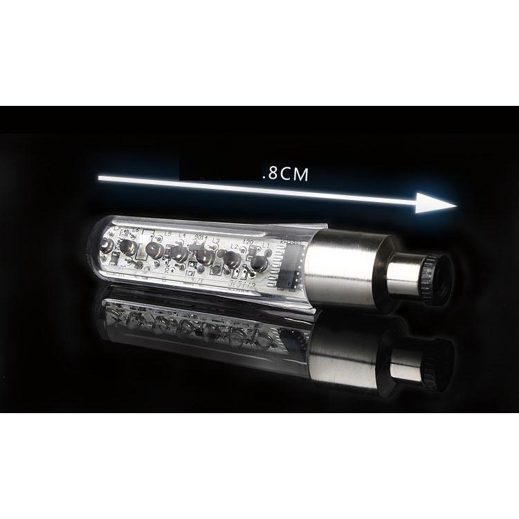 [HCM]ĐÈN LED CHẠY CHỮ GẮN VAN XE