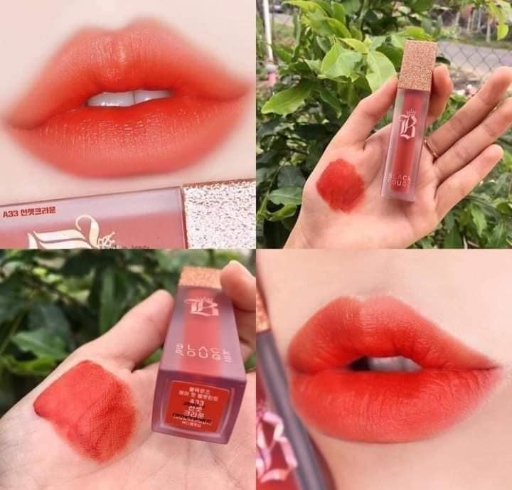 Son black rouge ver 7 a33 – đỏ cam