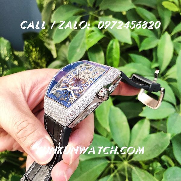 [HCM]Đồng Hồ Nam FRANCK MULLER FMLCS15 Automatic - Dây Cao Su - Fullbox