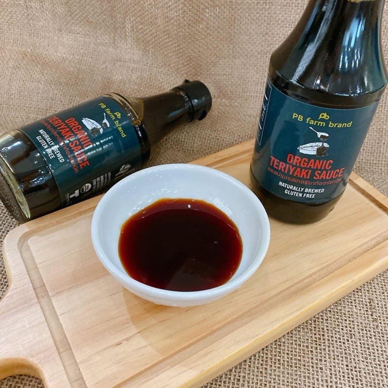 Nước Sốt Teriyaki hữu cơ (PB Farm Organic Teriyaki Sauce) - 200ml