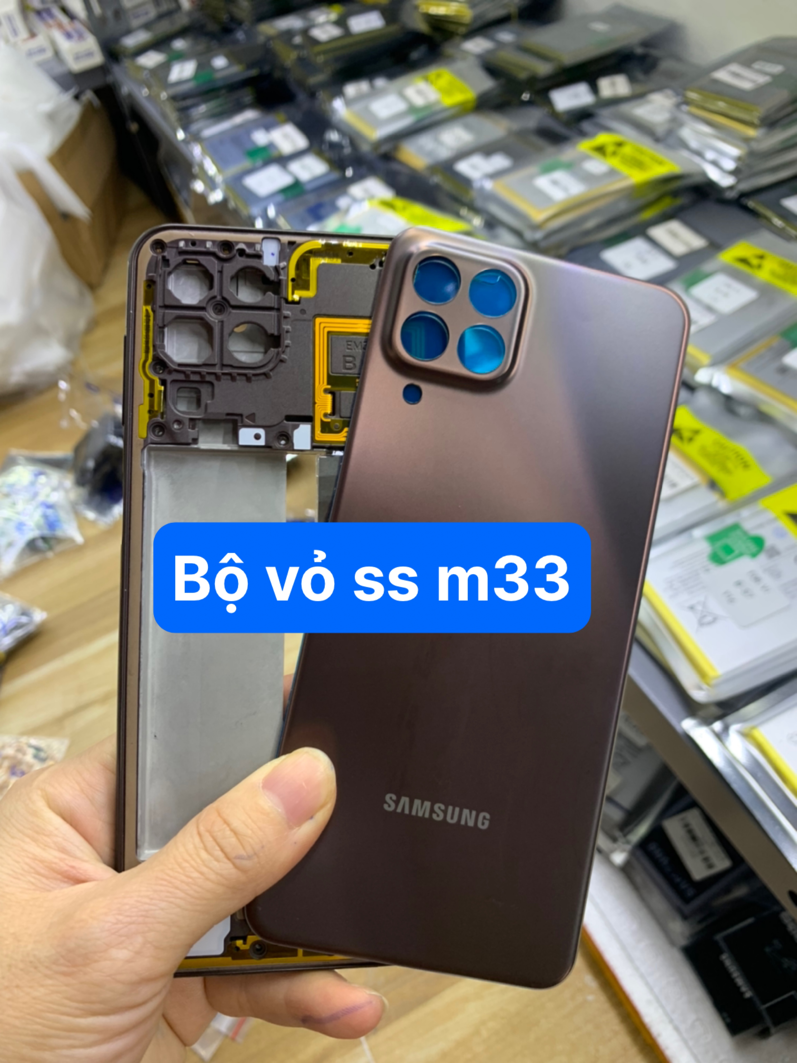 Samsung M33-New Shell set for Zin new cases