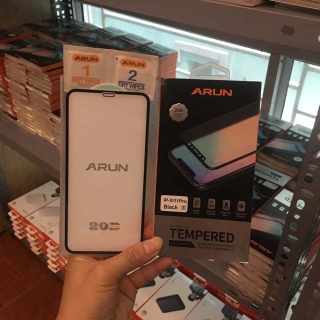 Toughened full screen 20D Arun genuine