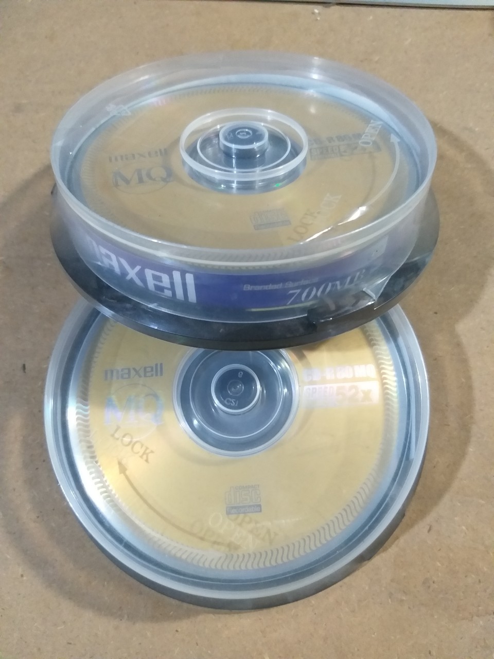 HỘP CD-R MAXCELL 10 ĐĨA - 700MB -80MIN, TỐC ĐỘ 52X