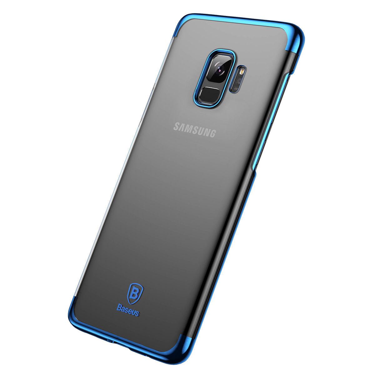 Ốp Lưng Viền Màu Baseus Luxury Glitter Cho Máy Samsung Galaxy S9