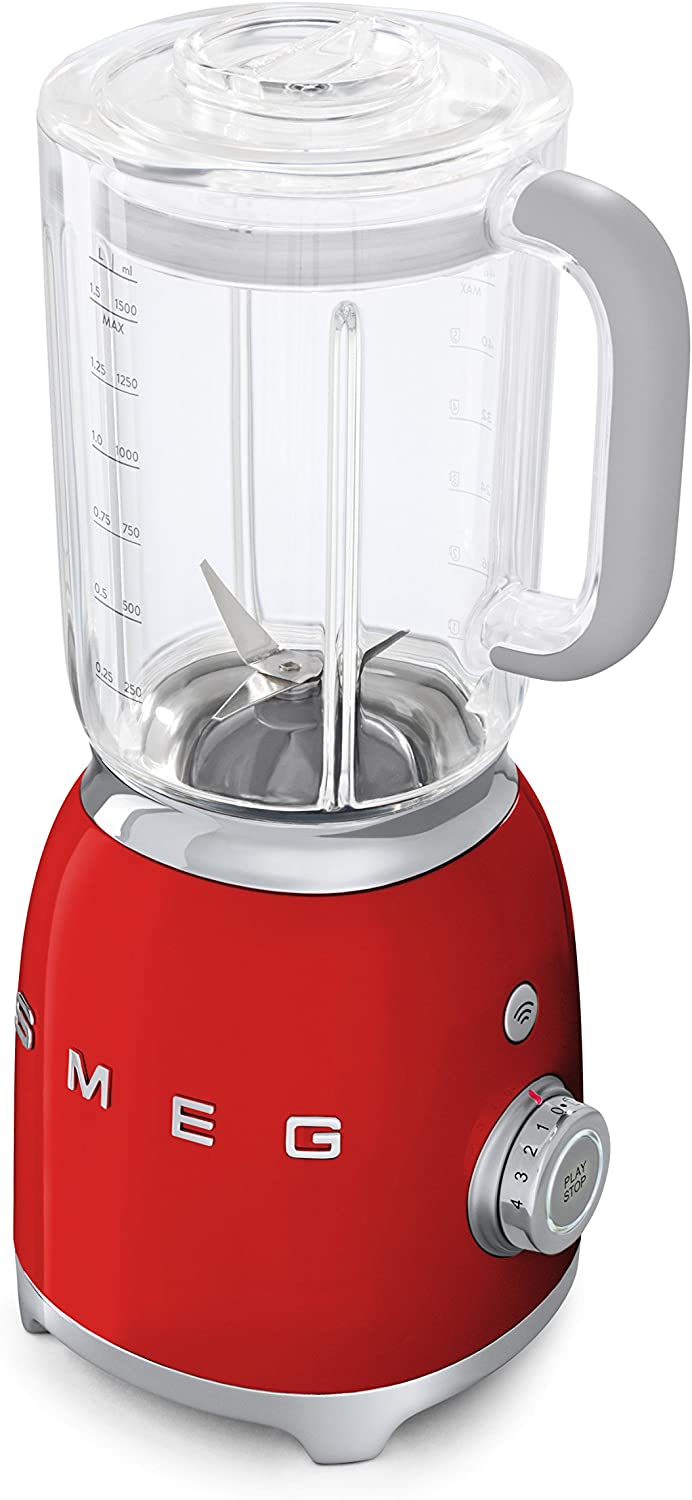 [Trả góp 0%]Máy xay sinh tố Smeg BLF01RDEU màu đỏ