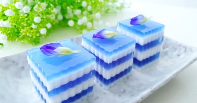 Bột rau câu dẻo cá rồng vàng 10g