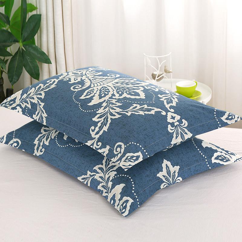 Một Cặp] 100% Cotton Vỏ Gối 48*74 Cm Đáng Yêu Vài Bộ Ruột Gối Đơn Người Lớn Sinh Viên 100% Cotton Vỏ Gối